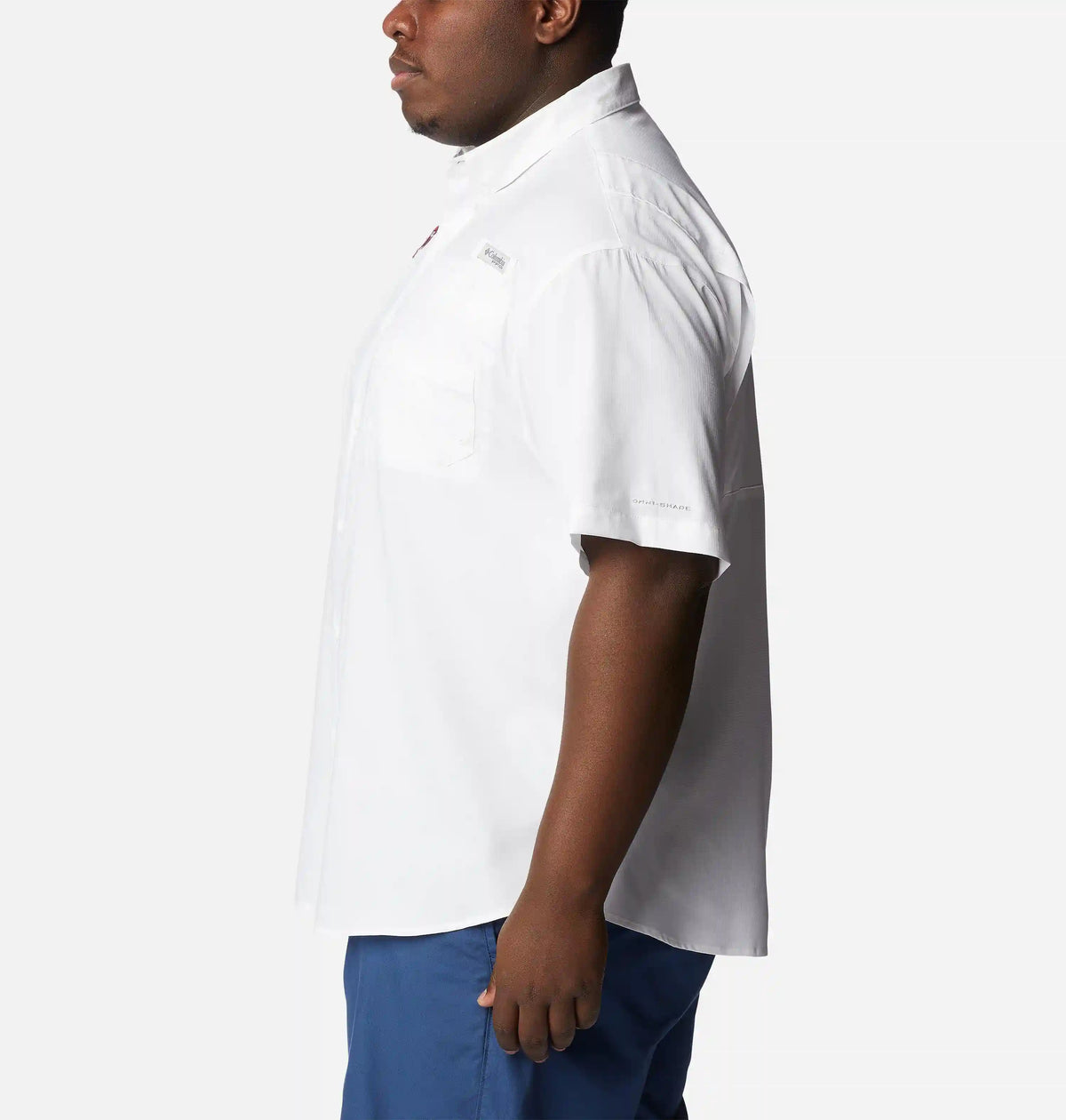 Men's Collegiate PFG Tamiami Short Sleeve Shirt - Big - Texas A&M