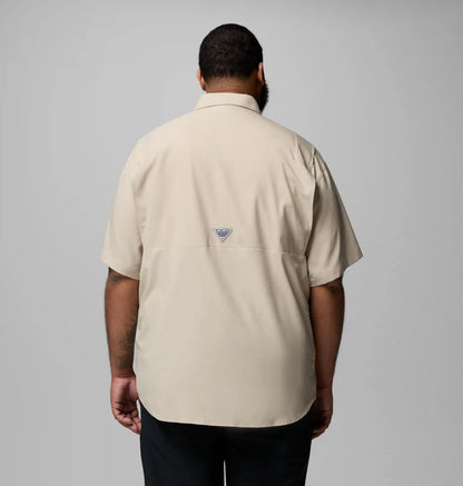Men's Collegiate PFG Tamiami Short Sleeve Shirt - Big - Georgia