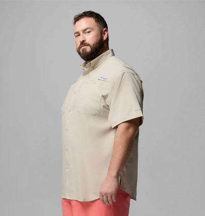 Men's PFG Tamiami Short Sleeve Shirt - Big - Dallas Cowboys