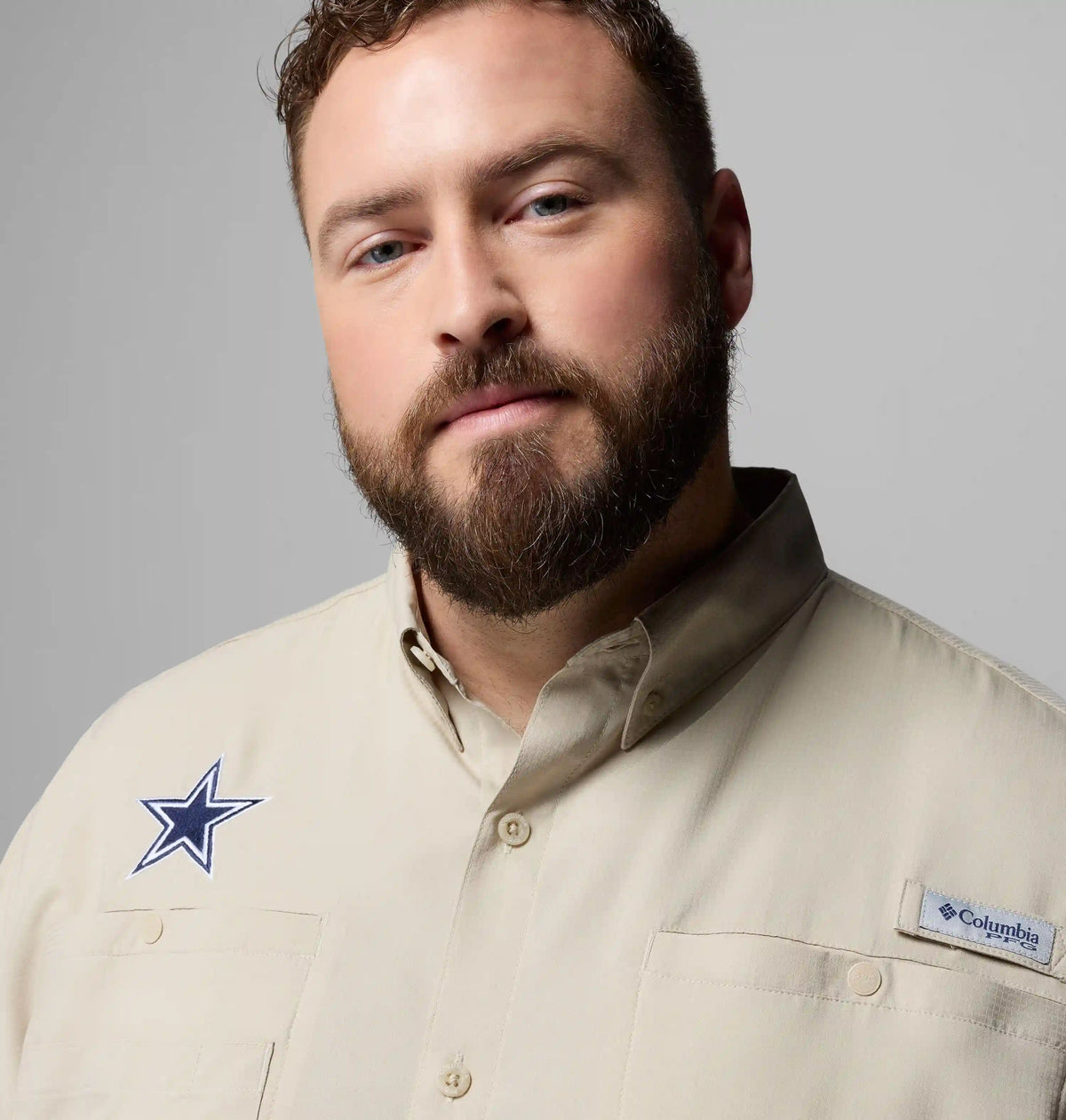 Men's PFG Tamiami Short Sleeve Shirt - Big - Dallas Cowboys