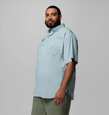 Men's Collegiate PFG Tamiami Short Sleeve Shirt - Big - LSU