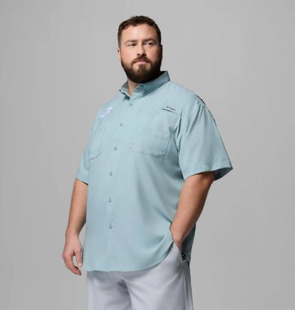 Men's Collegiate PFG Tamiami Short Sleeve Shirt - Big - Texas A&M
