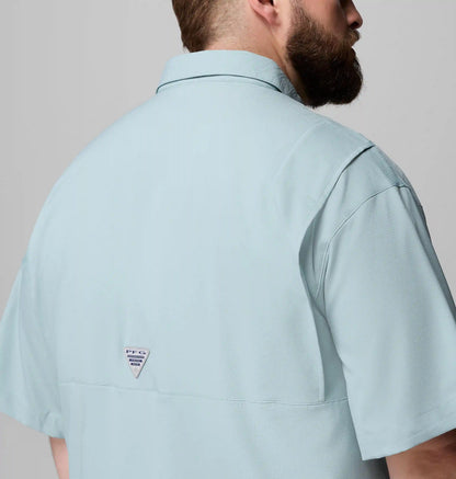 Men's Collegiate PFG Tamiami Short Sleeve Shirt - Big - Texas