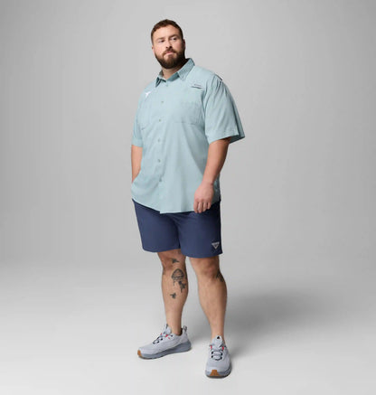 Men's Collegiate PFG Tamiami Short Sleeve Shirt - Big - Texas