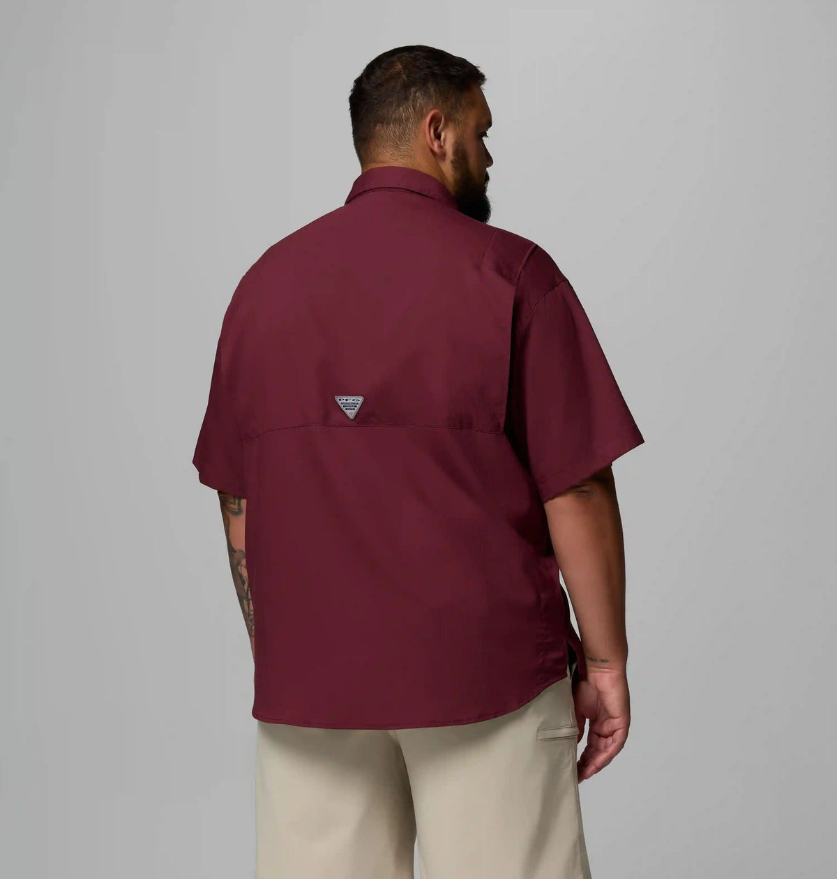 Men's Collegiate PFG Tamiami Short Sleeve Shirt - Big - Texas A&M