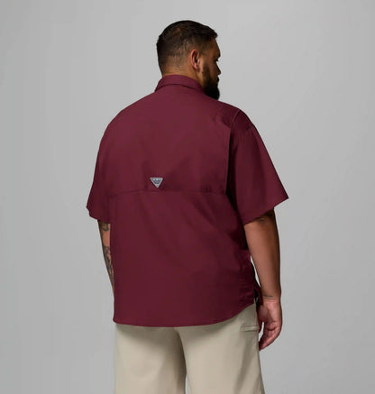 Men's Collegiate PFG Tamiami Short Sleeve Shirt - Big - Texas A&M