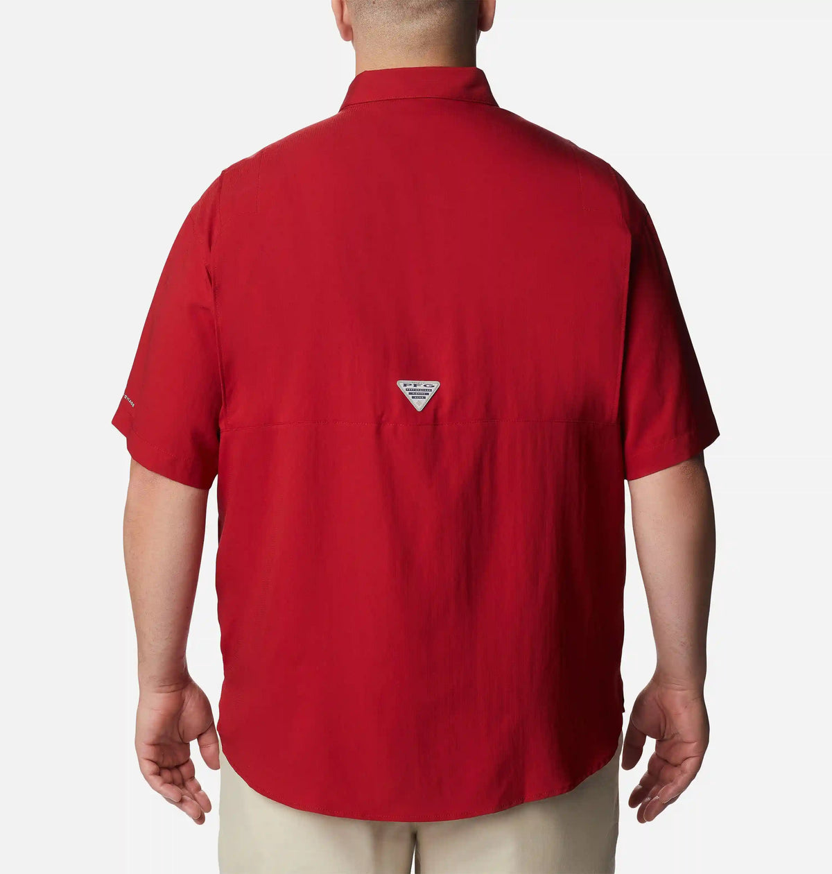 Men's Collegiate PFG Tamiami Short Sleeve Shirt - Big - Alabama