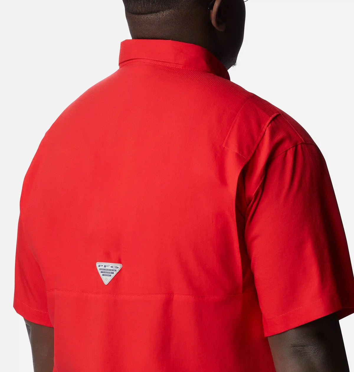 Men's Collegiate PFG Tamiami Short Sleeve Shirt - Big - Georgia