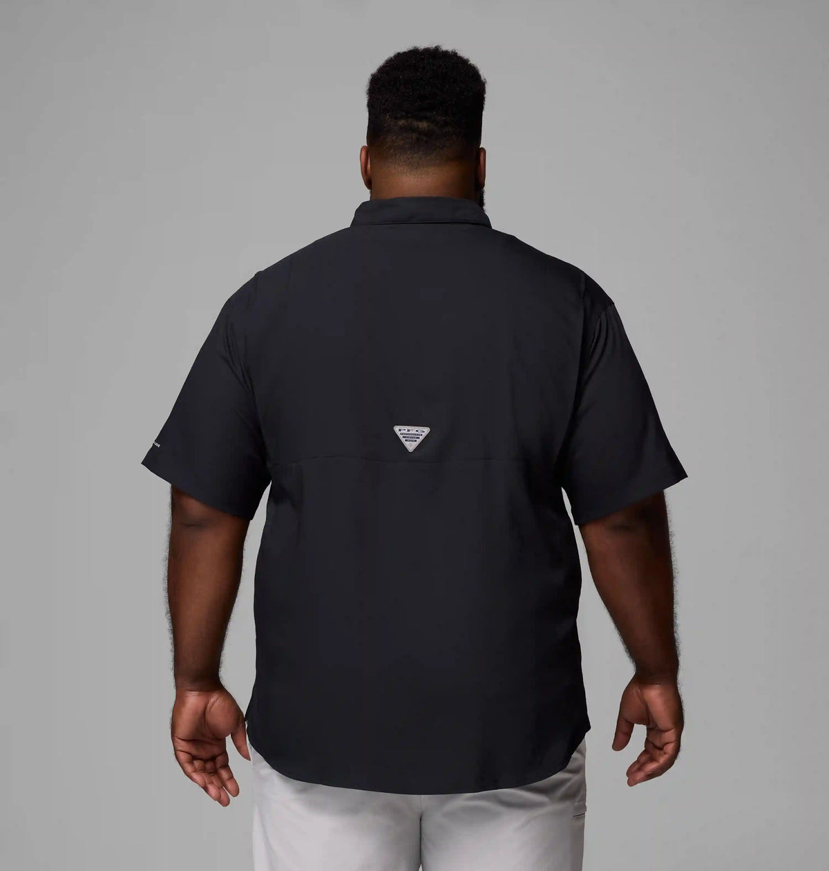 Men's Collegiate PFG Tamiami Short Sleeve Shirt - Big - Georgia