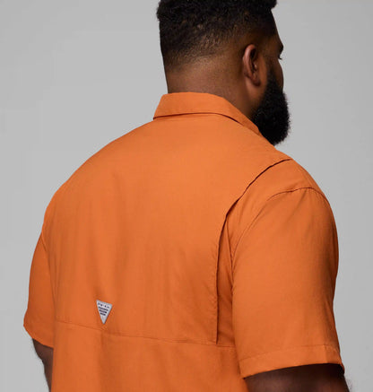 Men's Collegiate PFG Tamiami Short Sleeve Shirt - Big - Texas