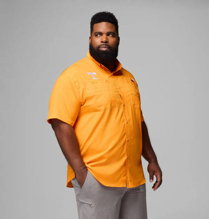 Men's Collegiate PFG Tamiami Short Sleeve Shirt - Big - Tennessee
