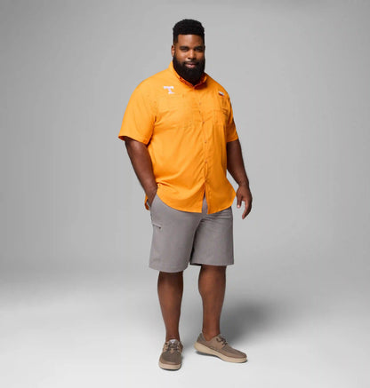 Men's Collegiate PFG Tamiami Short Sleeve Shirt - Big - Tennessee
