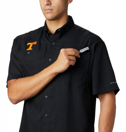 Men's Collegiate PFG Tamiami Short Sleeve Shirt - Tall - Tennessee