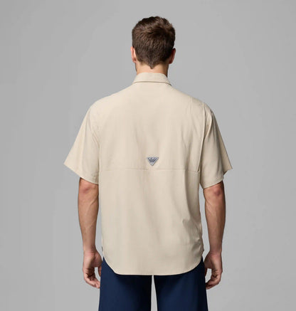 Men's Collegiate PFG Tamiami Short Sleeve Shirt - Tall - Texas
