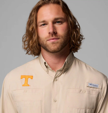 Men's Collegiate PFG Tamiami Short Sleeve Shirt - Tall - Tennessee
