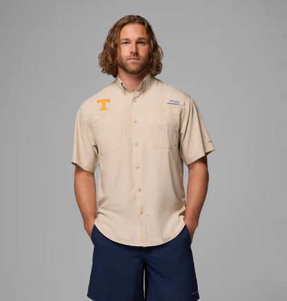 Men's Collegiate PFG Tamiami Short Sleeve Shirt - Tall - Tennessee