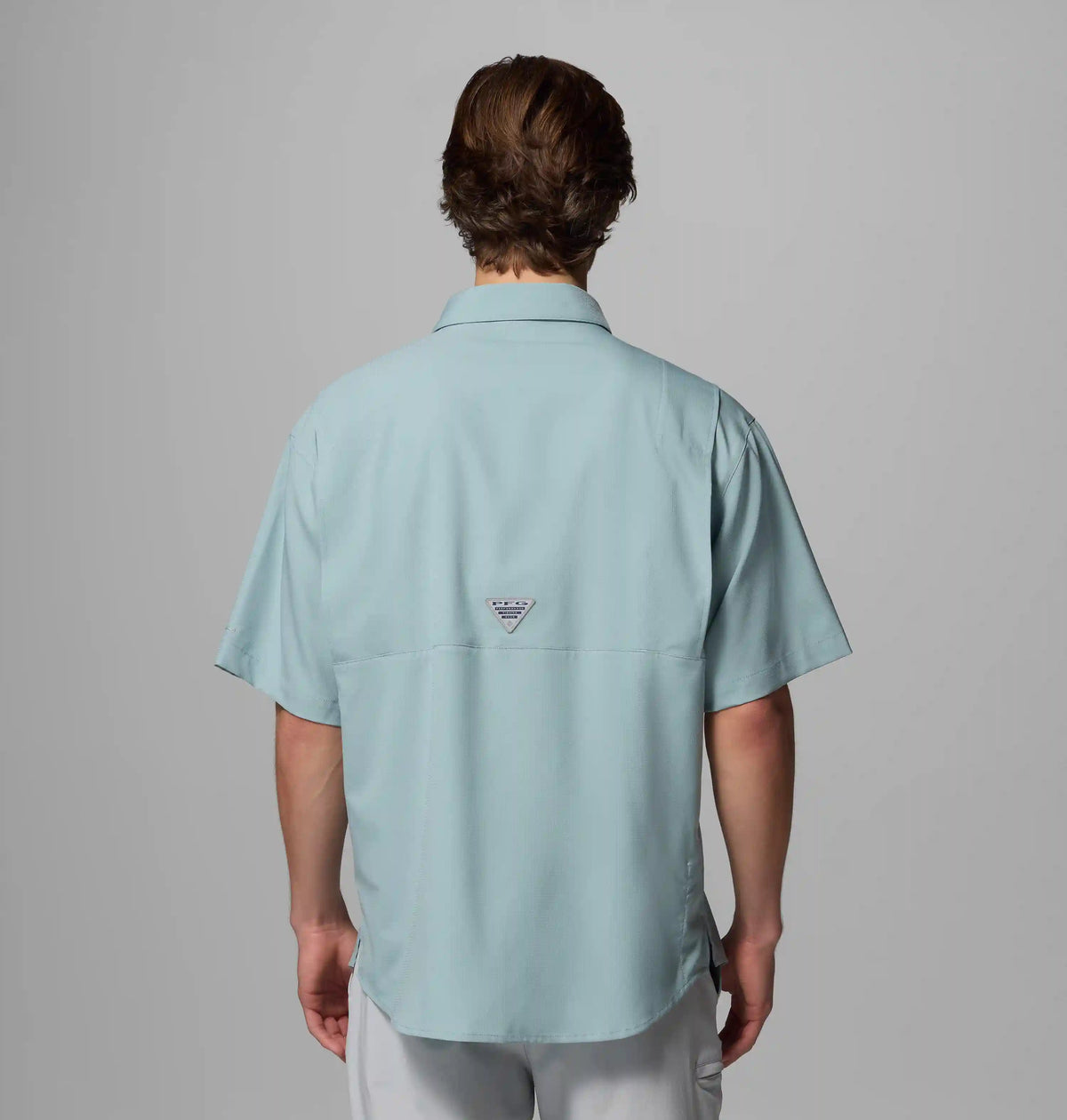 Men's Collegiate PFG Tamiami Short Sleeve Shirt - Tall - Texas