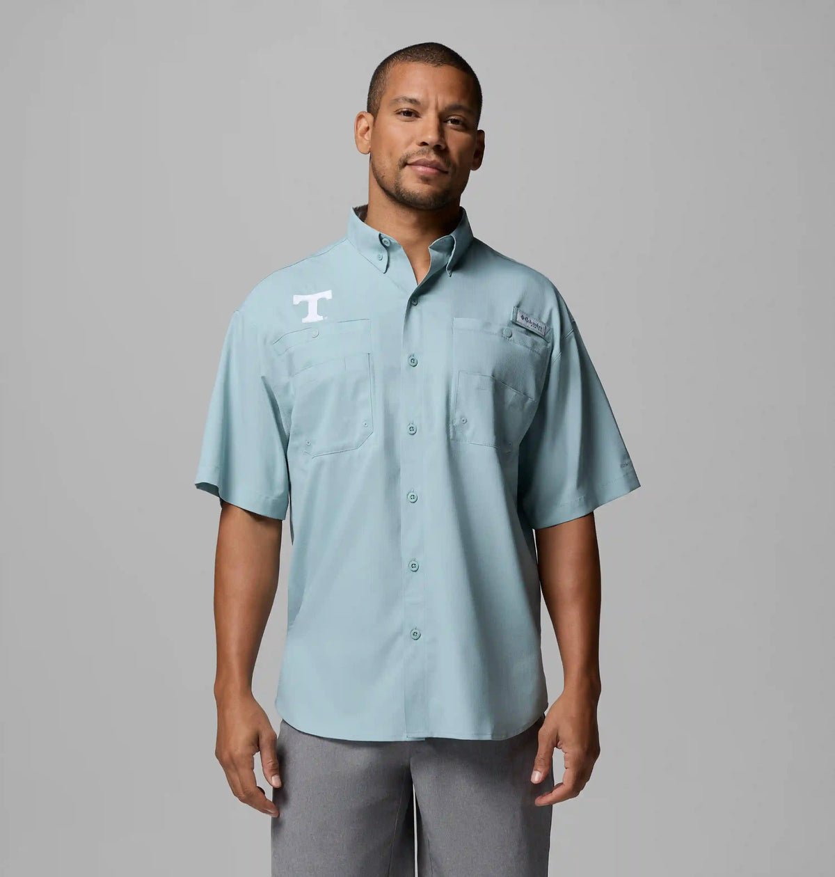 Men's Collegiate PFG Tamiami Short Sleeve Shirt - Tall - Tennessee