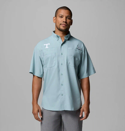Men's Collegiate PFG Tamiami Short Sleeve Shirt - Tall - Tennessee