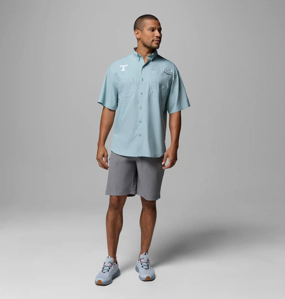 Men's Collegiate PFG Tamiami Short Sleeve Shirt - Tall - Tennessee