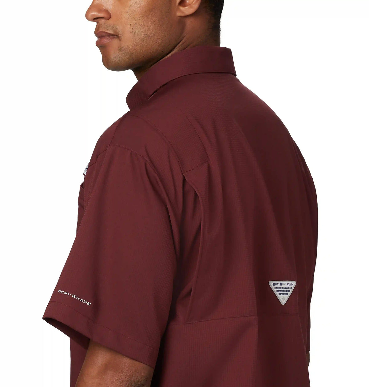 Men's Collegiate PFG Tamiami Short Sleeve Shirt - Tall - Texas A&M