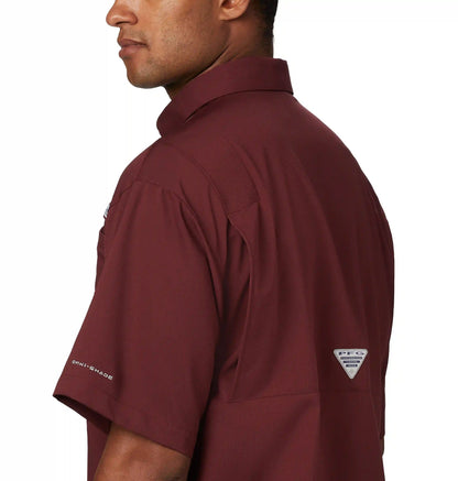 Men's Collegiate PFG Tamiami Short Sleeve Shirt - Tall - Texas A&M