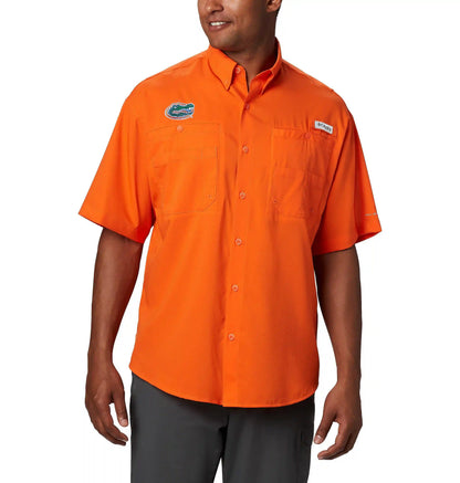 Men's Collegiate PFG Tamiami Short Sleeve Shirt - Tall - Florida