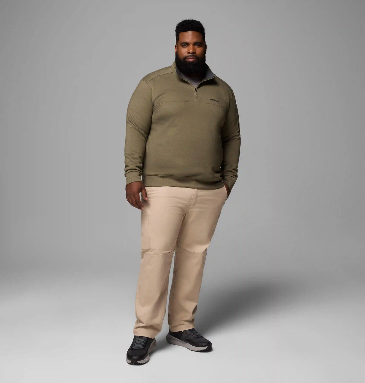 Men's Hart Mountain II Half Zip - Big