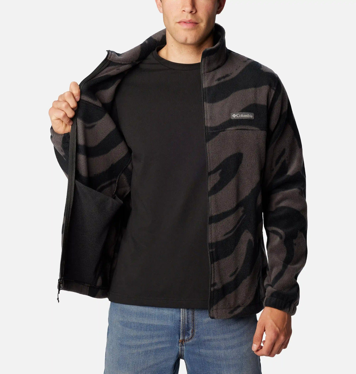 Men’s Steens Mountain Printed Fleece Jacket