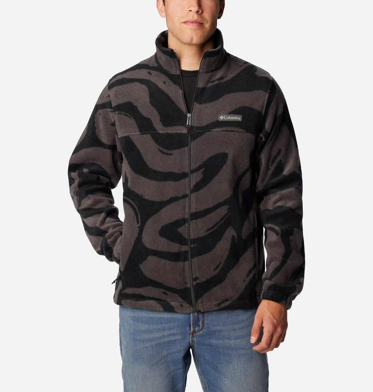 Men’s Steens Mountain Printed Fleece Jacket