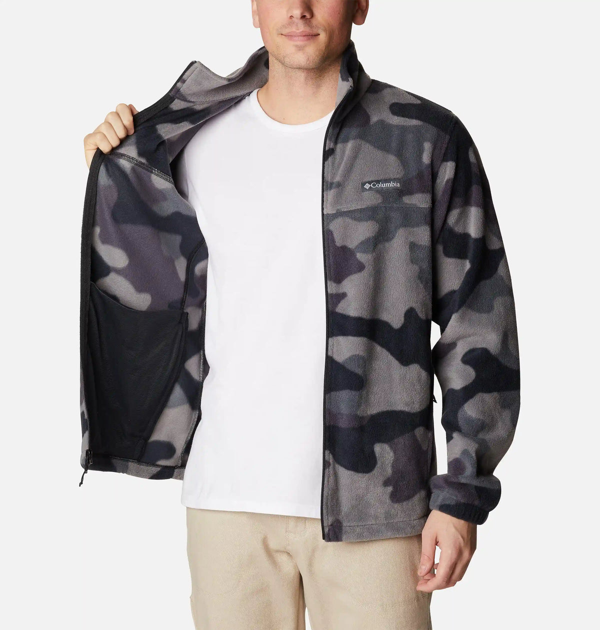 Men’s Steens Mountain Printed Fleece Jacket