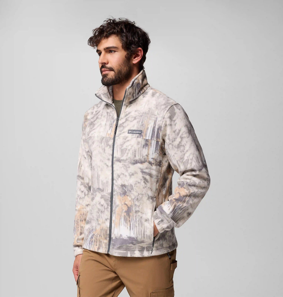 Men’s Steens Mountain Printed Fleece Jacket