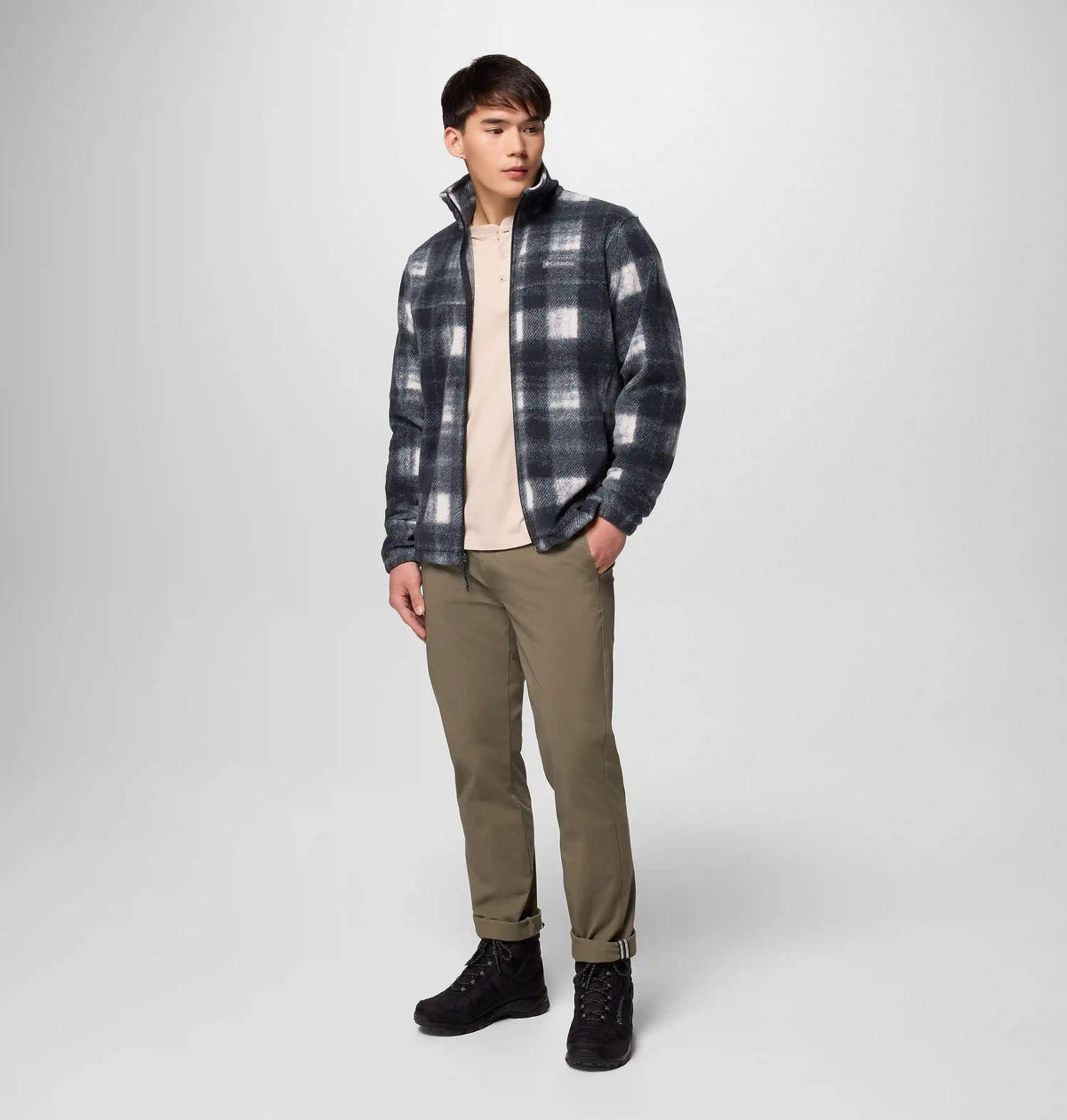 Men’s Steens Mountain Printed Fleece Jacket