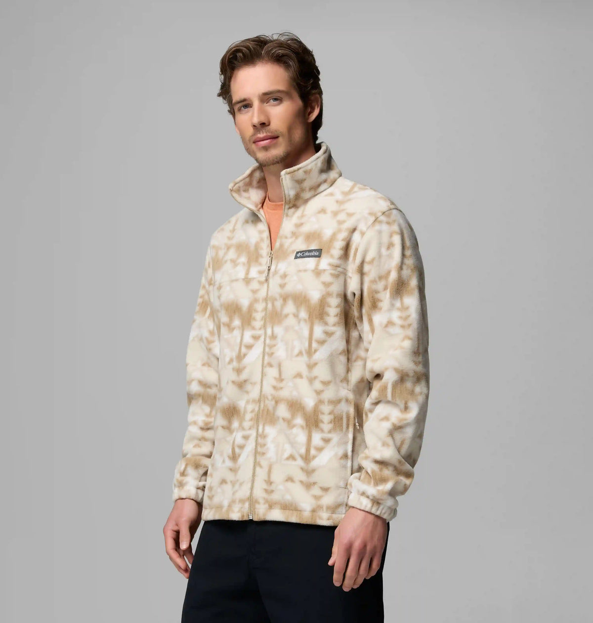 Men’s Steens Mountain Printed Fleece Jacket