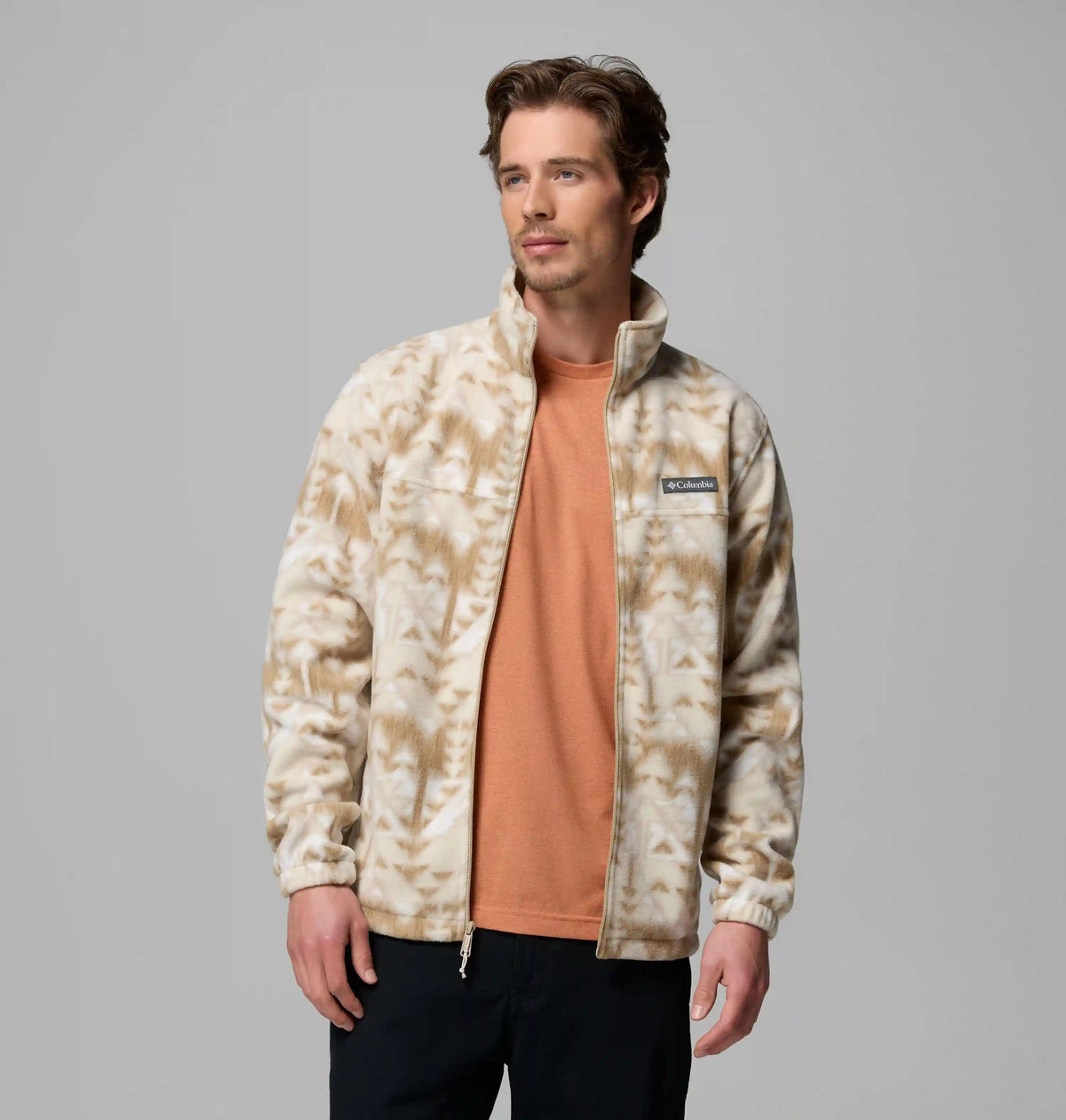 Men’s Steens Mountain Printed Fleece Jacket