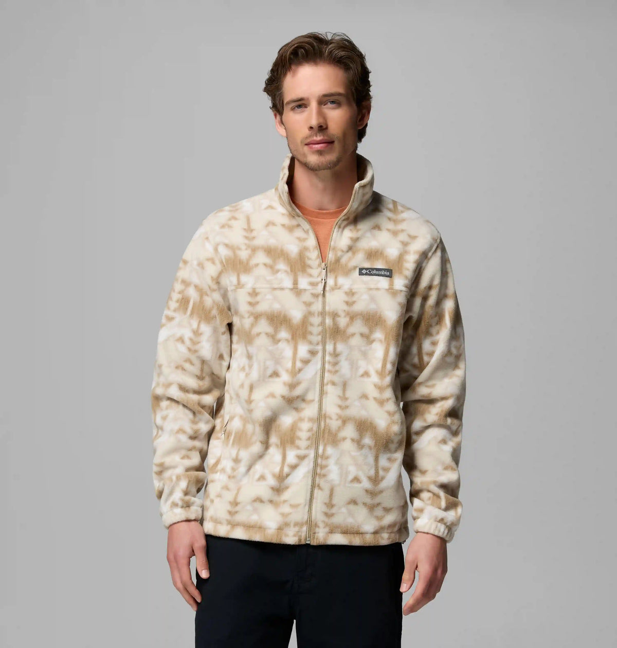 Men’s Steens Mountain Printed Fleece Jacket
