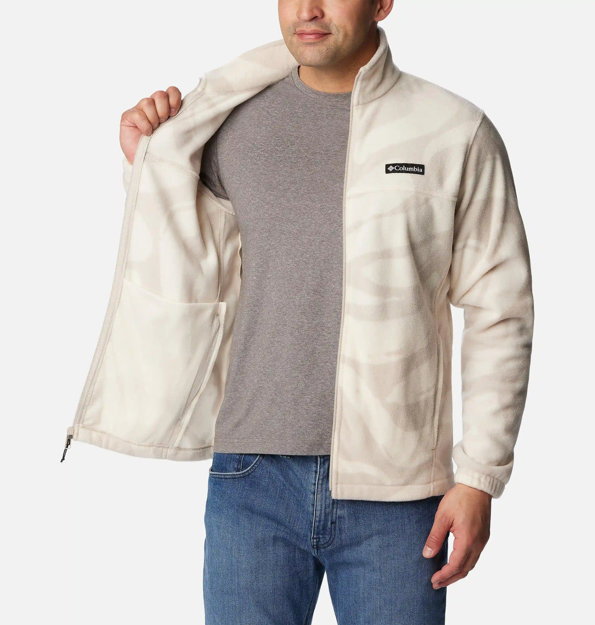 Men’s Steens Mountain Printed Fleece Jacket