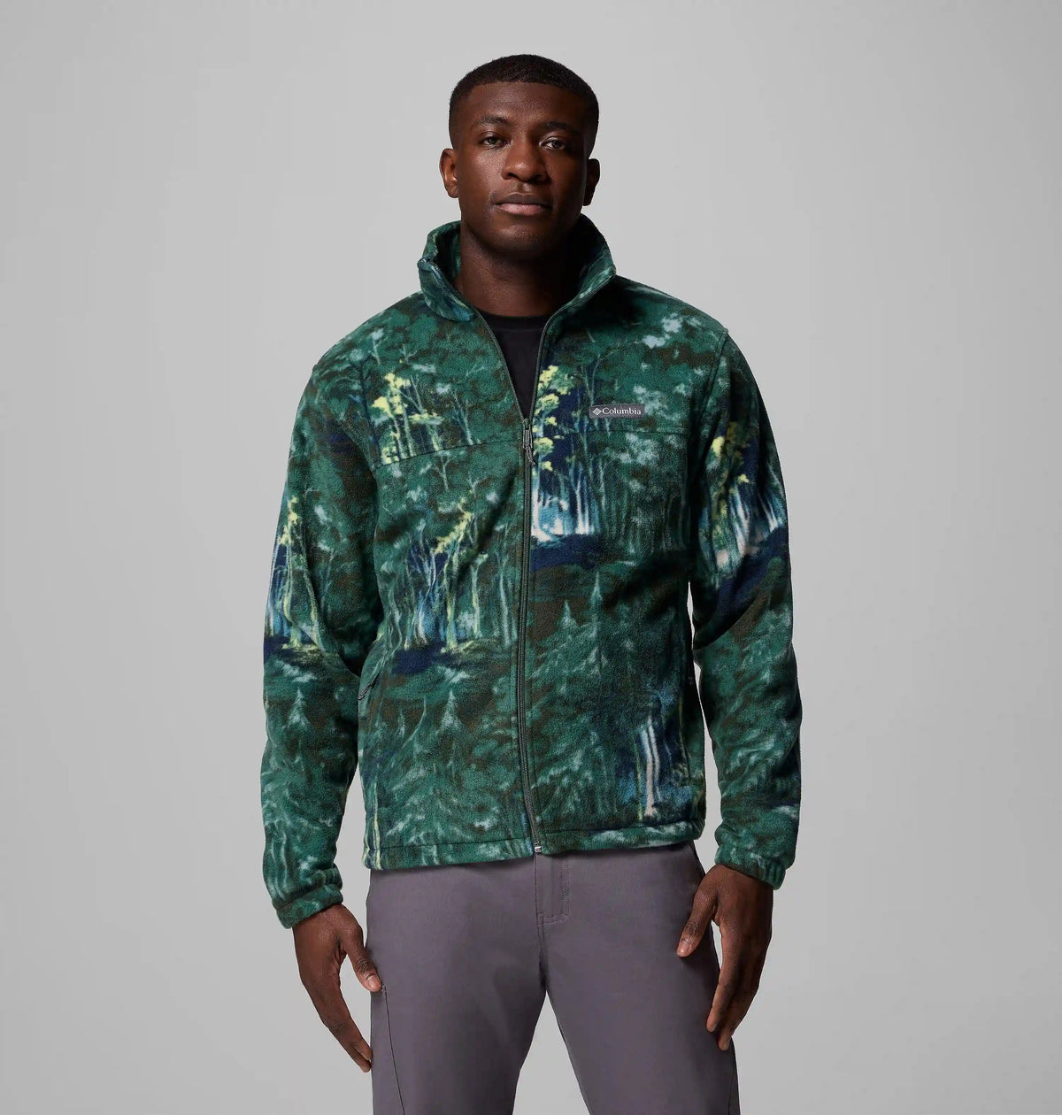 Men’s Steens Mountain Printed Fleece Jacket