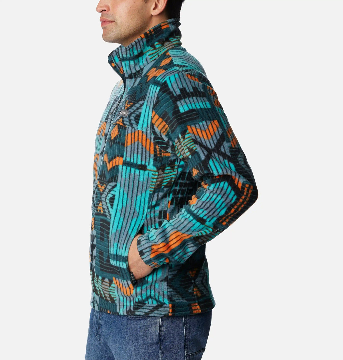 Men’s Steens Mountain Printed Fleece Jacket