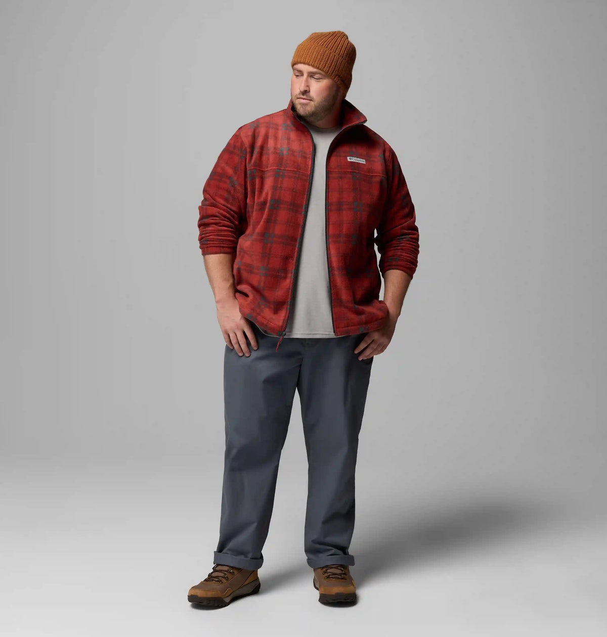 Men's Steens Mountain Printed Fleece Jacket - Big