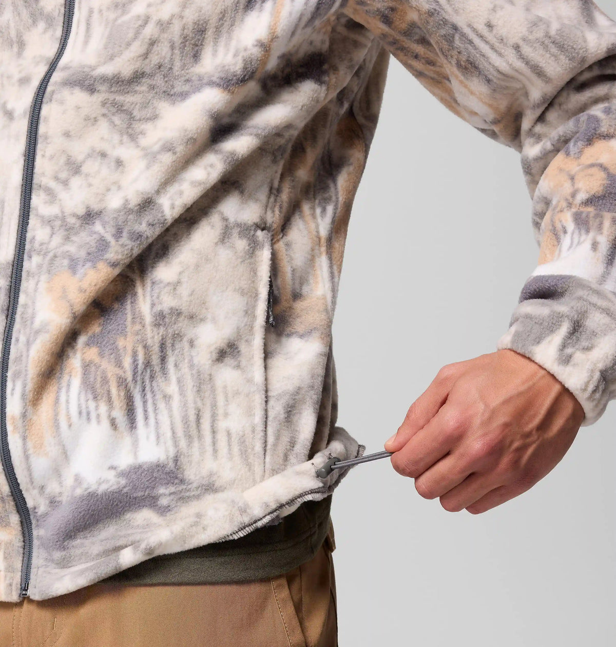 Men's Steens Mountain Printed Fleece Jacket - Tall