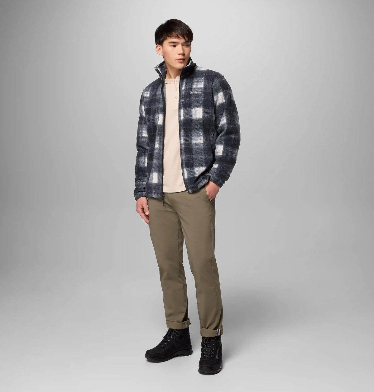 Men's Steens Mountain Printed Fleece Jacket - Tall