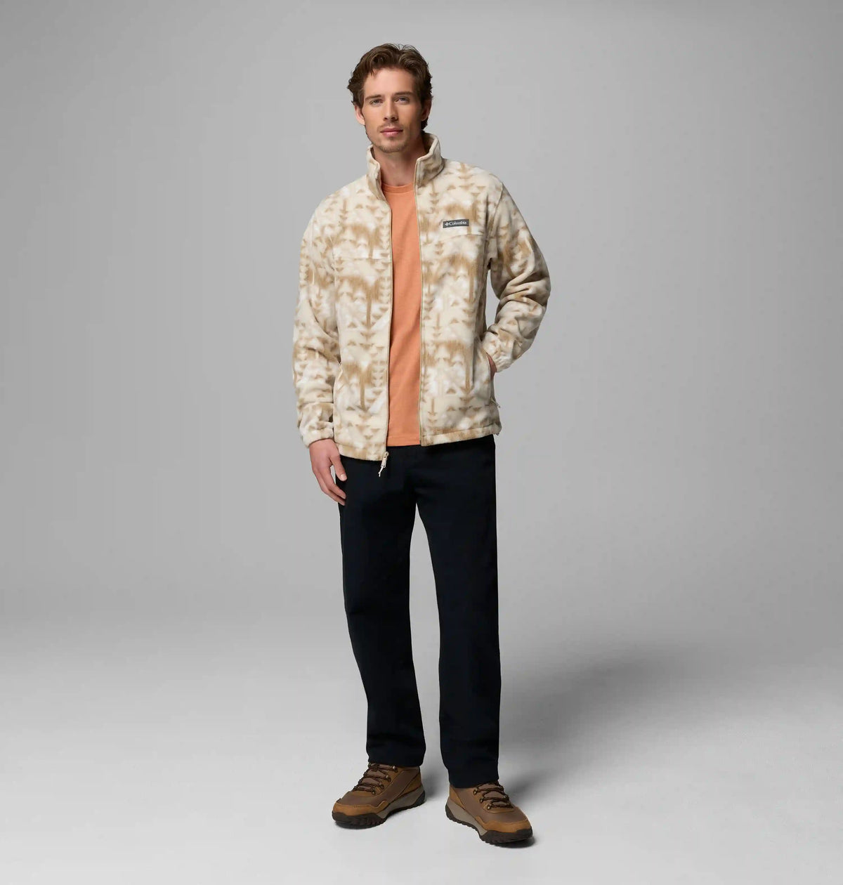 Men's Steens Mountain Printed Fleece Jacket - Tall