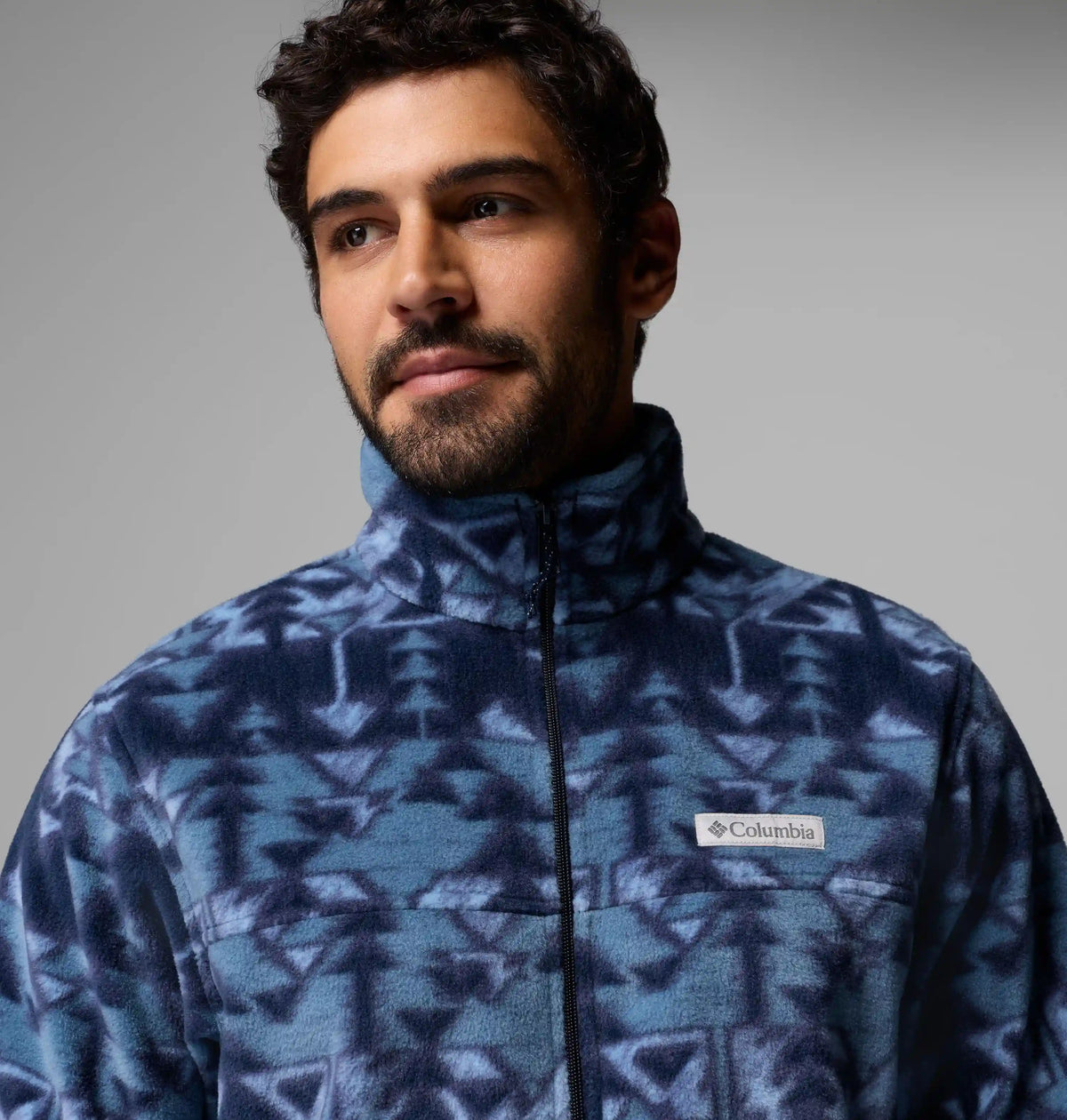 Men's Steens Mountain Printed Fleece Jacket - Tall