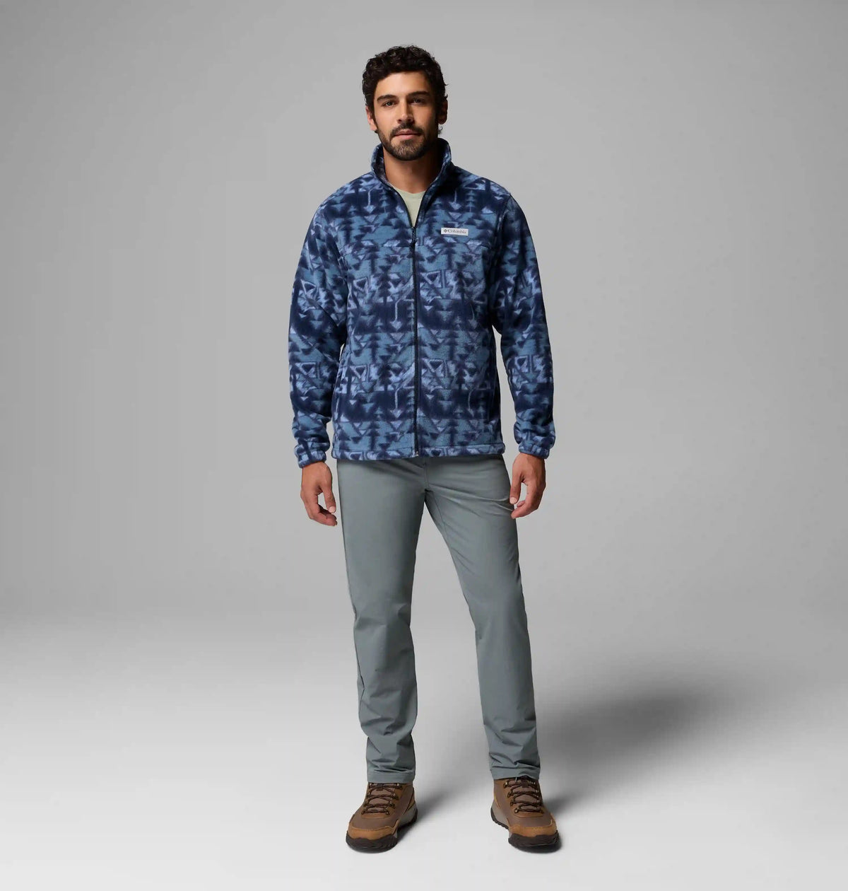 Men's Steens Mountain Printed Fleece Jacket - Tall
