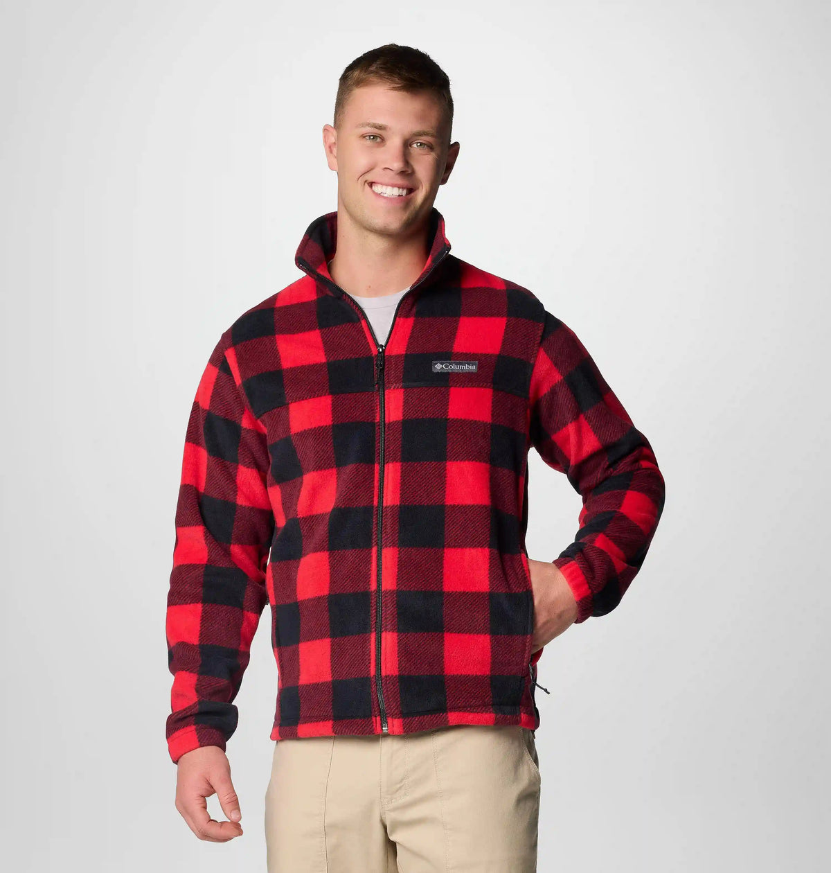 Men's Steens Mountain Printed Fleece Jacket - Tall
