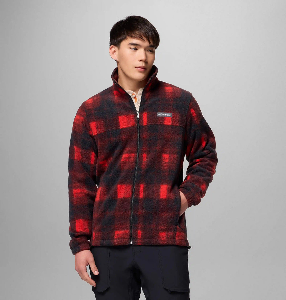 Men's Steens Mountain Printed Fleece Jacket - Tall