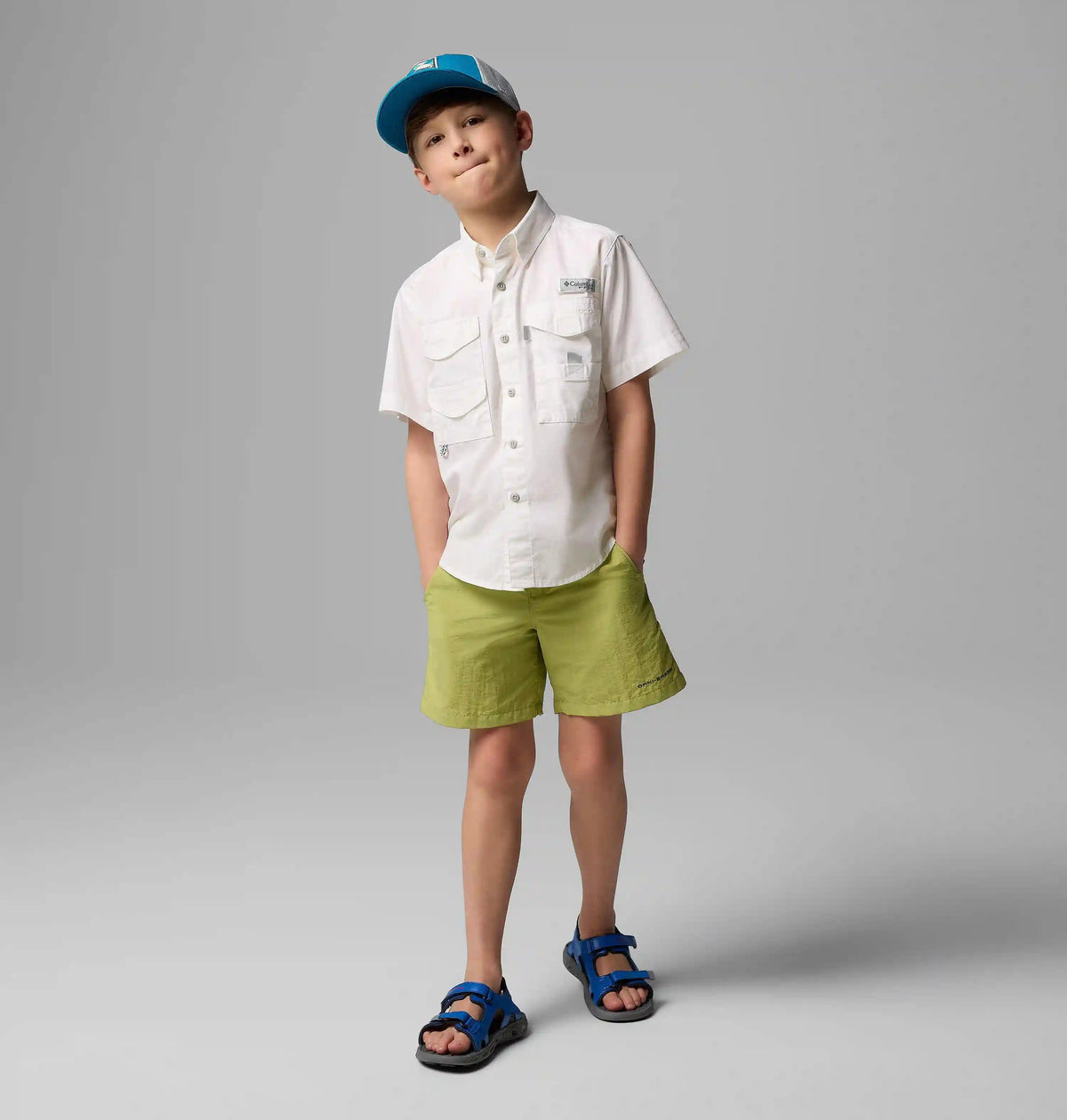 Boys’ PFG Bonehead Short Sleeve Shirt