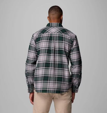 Men's Collegiate Flare Gun Flannel Long Sleeve Shirt - Michigan State