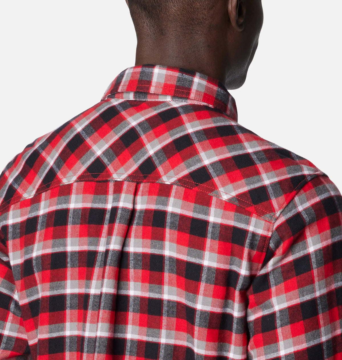 Men's Collegiate Flare Gun Flannel Long Sleeve Shirt - Georgia